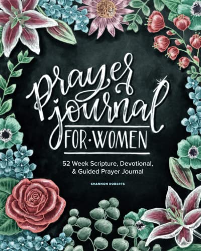 Prayer Journal for Women: 52 Week Scripture,...