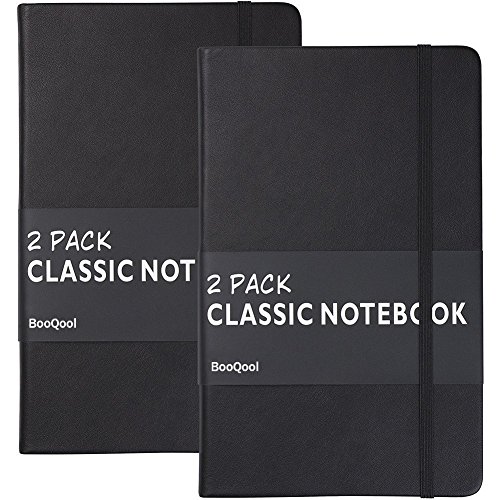 2 Pack Classic Ruled Notebooks/Journals - Premium...