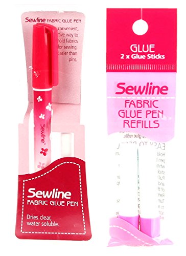 Bundle of Sewline Fabric Glue Pen(s) Blue, and...