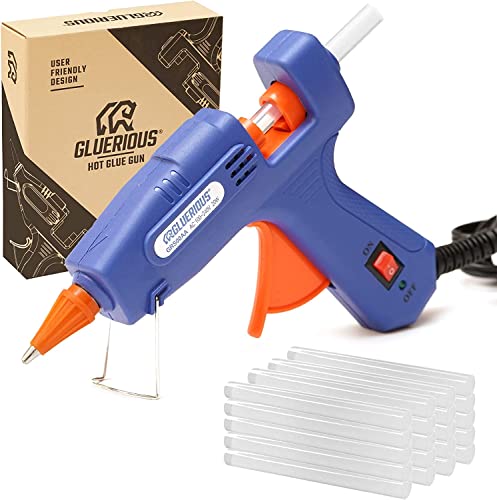 Hot Glue Gun Kit, Gluerious Dual Temp Glue Gun...