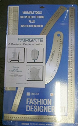 Fairgate Fashion Designer Rule Kit in Cm (15-202)