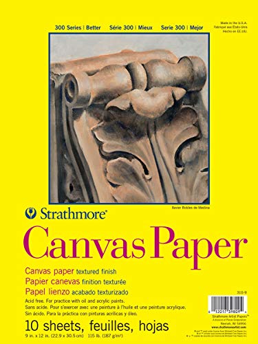 Strathmore 300 Series Canvas Paper Pad, Glue...