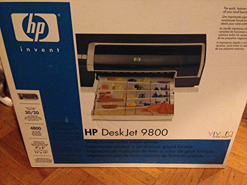 HP Deskjet 9800 Wide Format Color Printer...
