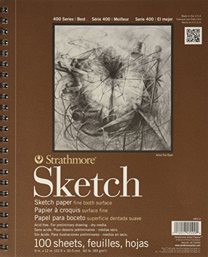 Strathmore Series 400 Sketch Pads 9 In. X 12 In. -...