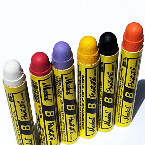 Markal B Paintstik Solid Paint Hobo Marker Set of...