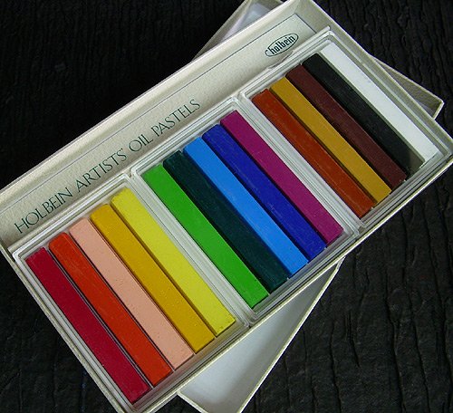 Holbein Artists’ Oil Pastel Set of 15 Colors.in...