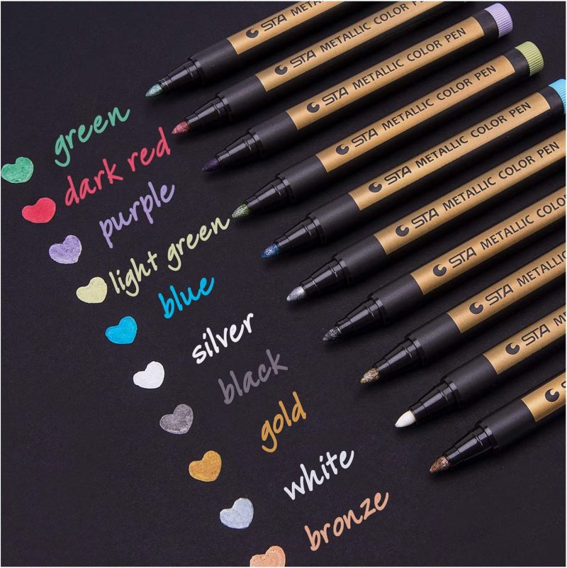 Dyvicl Metallic Marker Pens