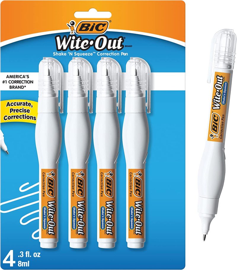 BIC Wite-Out Brand Shake 'n Squeeze Correction Pen