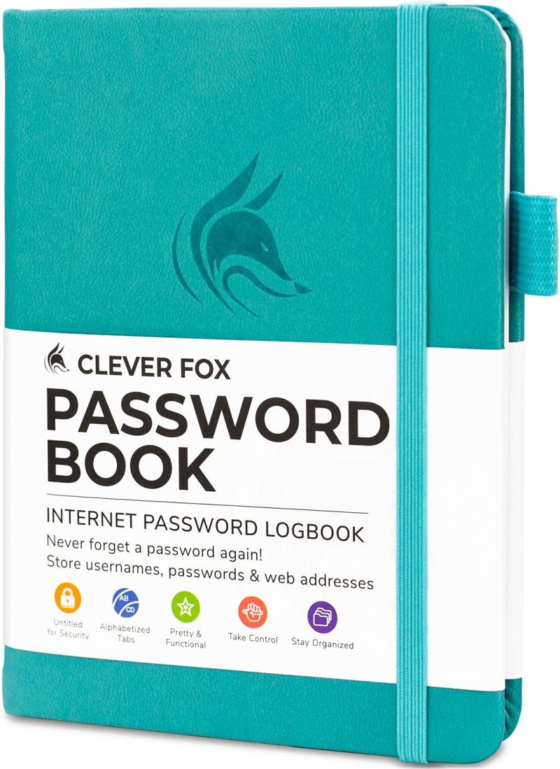 Clever Fox Password Book